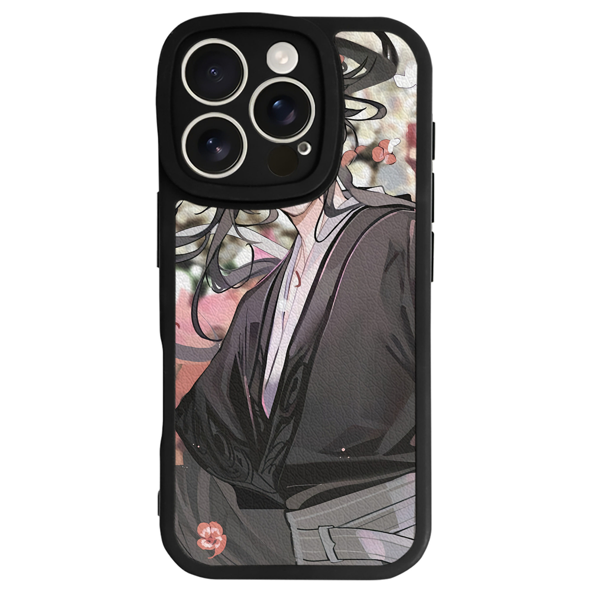 （画像用） 刀剣乱舞 Touken Ranbu 【iPhone 16シリーズ対応】シリコンスマホケース（レザー調） 材質：シリコン
